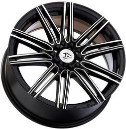 17 " Noir Volts Roues Alliage Pour Renault Clio Kangoo Megan