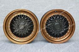 16 " Rs Bronze Roues Alliage Pour BMW e21 e30 Chevrolet Aveo