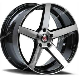 17 " Noir EX18 Roues Alliage Pour Alfa Romeo 147 156 164 75 