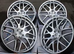 18 " Argent Riva DTM Roues Alliage Pour BMW M3 Z3 M Z4 M GTS