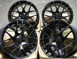 18 " Noir MS007 Roues Alliage Pour BMW 1 S&eacute;rie E81 E82 E87 