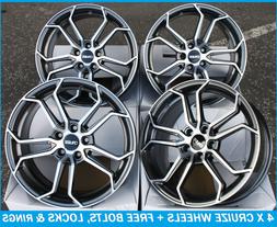 18 " Roues Alliage pour Alfa Romeo 166 Citroen C4 C5 C6 Jump