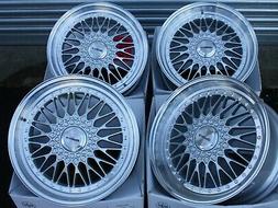 18 " sil Vintage Roues Alliage Pour BMW 1 + 3 S&eacute;rie E36 E46