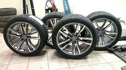 20" Roues pour BMW X5 X6 E70 F15 F16 612 Pneus 275/40 + 315/