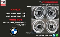 Alliage Alpina 6x15+7x15 Bmw 3er E21 E30 1500 2000 1502 2002
