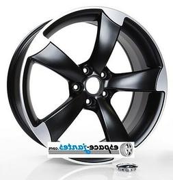 Alu Neuves Type Audi Rotor 19" Noir Mat Poli A3 A4 A6 Q3 Q5 