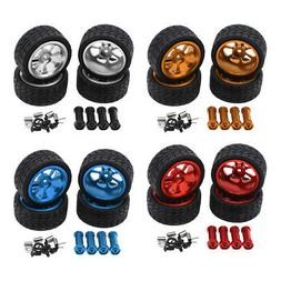 4 pi&egrave;ces 12mm moyeu roue jante pneus pneu pour Wltoys1:14 v
