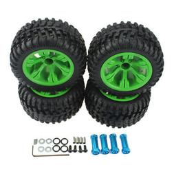 4 PI&Egrave;CES RC Roue Jante Pneu Ensemble pour WLTOYS 144001 124