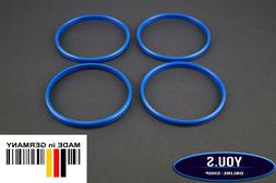4 X Bagues de Centrage Entretoise 79,5 - 74,1 MM Mille Cat&eacute;