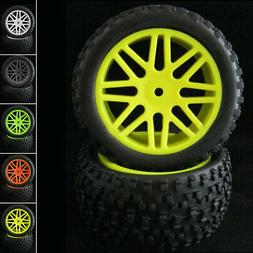 4pcs / Jeu Jante & Pneus en Caoutchouc Reifen pour RC 1/10 O