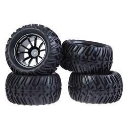 4pcs/Lot RC voiture roue jante &amp; pneus PSH 01:10 Monster