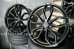 Pour Bmw X5 X6 E70 F15 Concave Roue Vossen Noir Hre