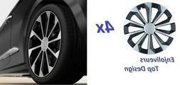 4x ENJOLIVEUR DE ROUE JANTE TOLE 15 pouce FORD FIESTA IV