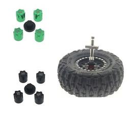 8pc RC roue de voiture jante capuchon central &eacute;crou M4 pour