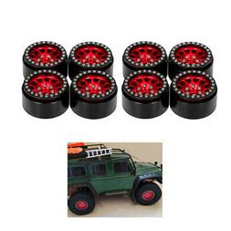8x 1.9 "jantes Beadlock Pour Axial SCX10 II 90046 D90 RC Acc