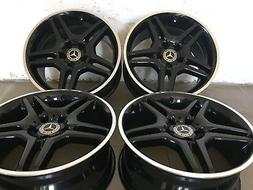 8+9 X 18 Noir Mercedes W211 S211 W210 R129 W208 W209 R171 W2