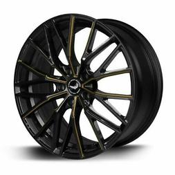 Barracuda Project 3.0 Noir Brillant Flashgold Jante 8,5x18 -
