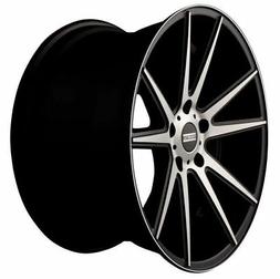 Fondmetal STC-10 Noir Mat Jante 11x22 - 22 Pouces 5x115 Diam