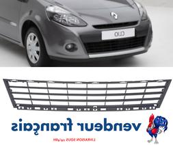 GRILLE DE PARE CHOC AVANT RENAULT CLIO 3 PHASE 2   - OEM : 6