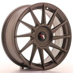 Jante JAPAN RACING JR22 17" x 7" Multi Per&ccedil;age ET 35-40 Bro