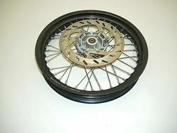 Jante roue avant + disque frein DERBI X TREME 50 SUPER MOTAR