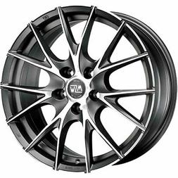 Roues Msw 25 Hyundai I20 6x15 4x100 Et 35 Matt Titanium Full