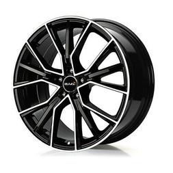 Roues Avus Af18 8x18 5x100 Et35 Audi S3 Black Polished 7a5