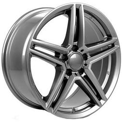 Roues Rial M10 Mercedes C-klasse Staggered 7x17 5x112 Et 48.