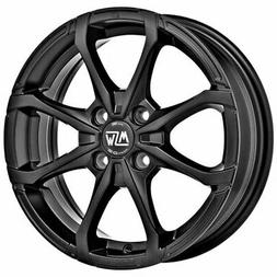 Roues Msw X4 Renault Clio 5.5x14 4x100 Et 35 Matt Black 6ec