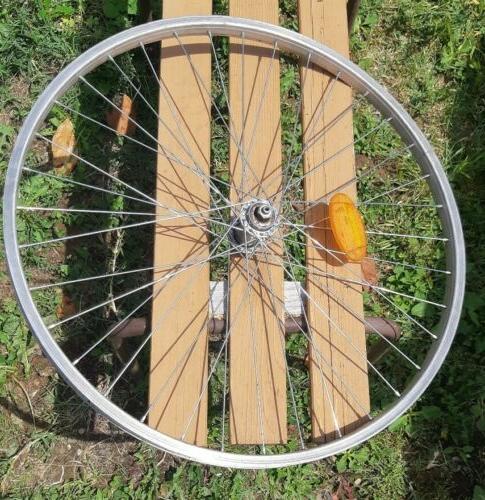 1 roue avant jante alu sans pneu