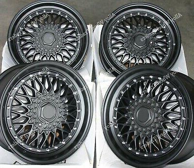 17 noir rs roues alliage pour renault