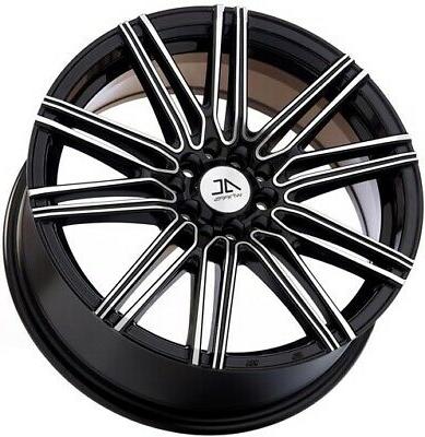 17 noir volts roues alliage pour renault