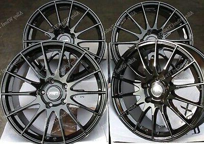 17 fx004 noir roues alliage pour honda