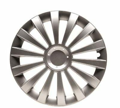 4 enjoliveur de jante roue argent 15