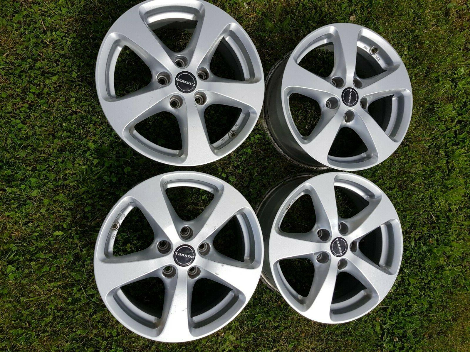 4 jantes alu borbet 7x16 et40 kba
