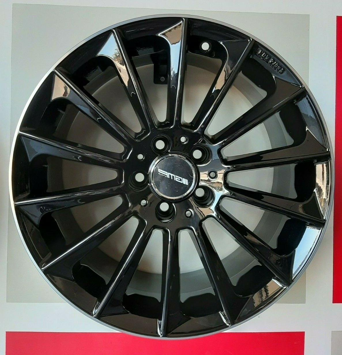 4 jantes en alliage stellar black diamond