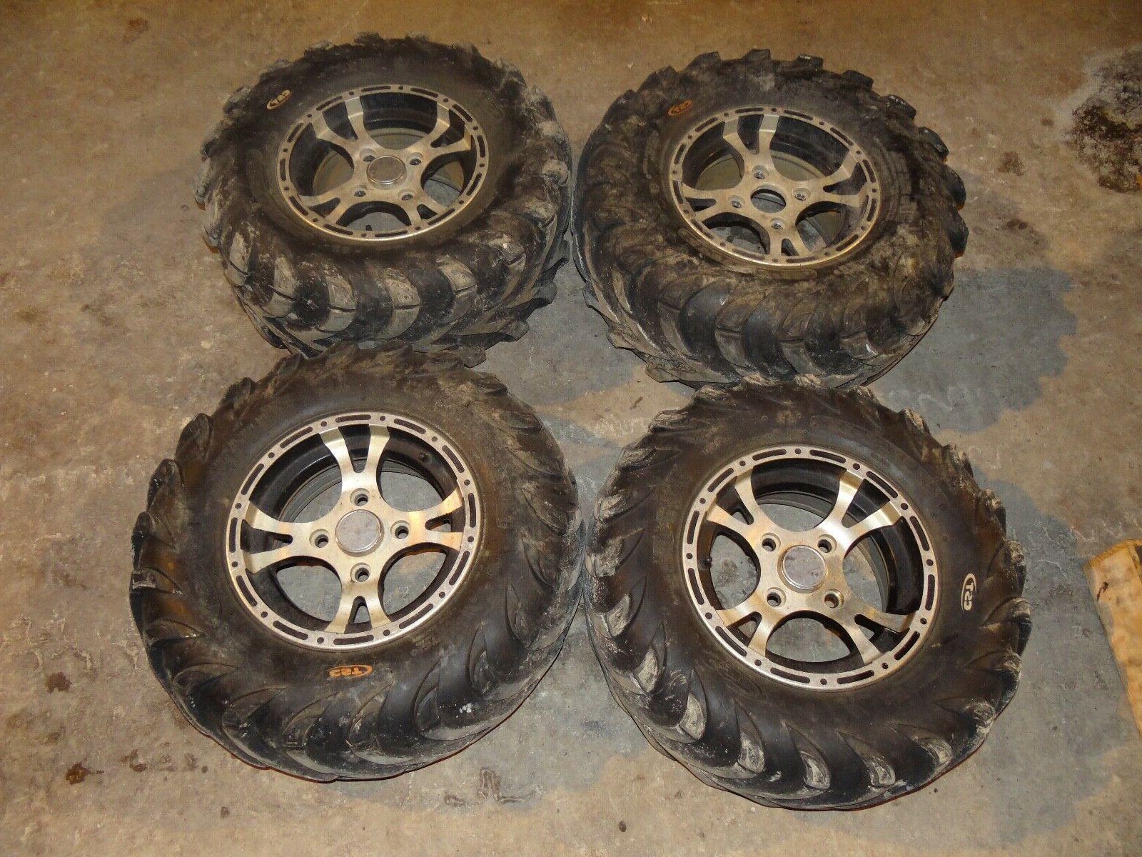 4 jantes et pneumatiques quad 500 lx
