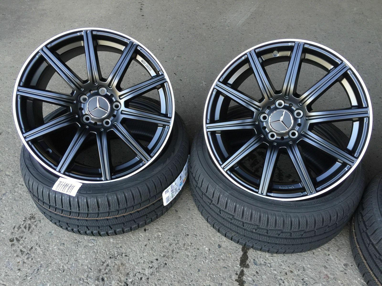 4 jantes mercedes 19 look amg black