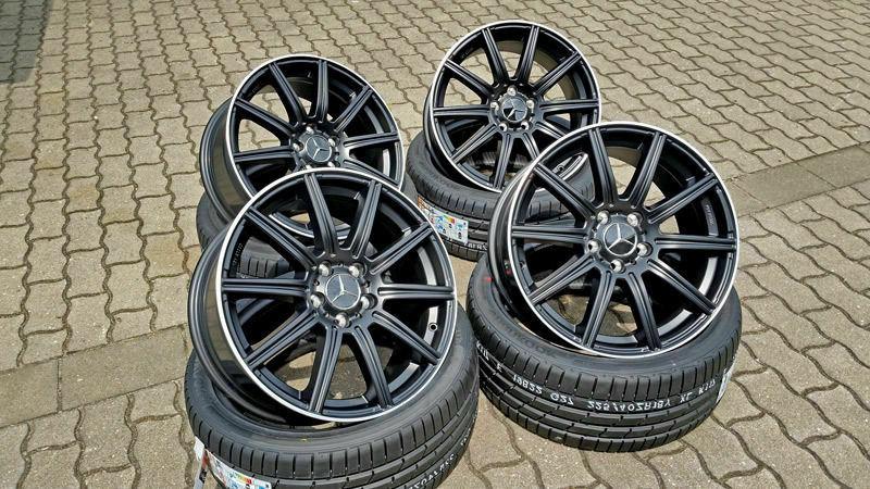 4 jantes neuves 18 pour mercedes classe