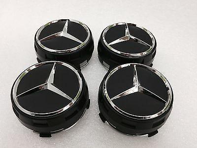 4 logo embleme mercedes amg noir 75