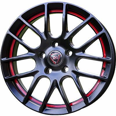 4 pieces jantes 17 5x112 vw golf