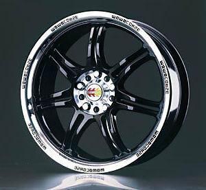 4 x jantes corse black 6 5x