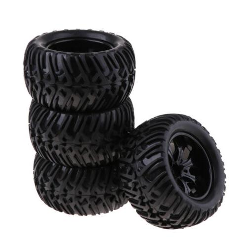 4pcs 12mm roue jante et pneus en