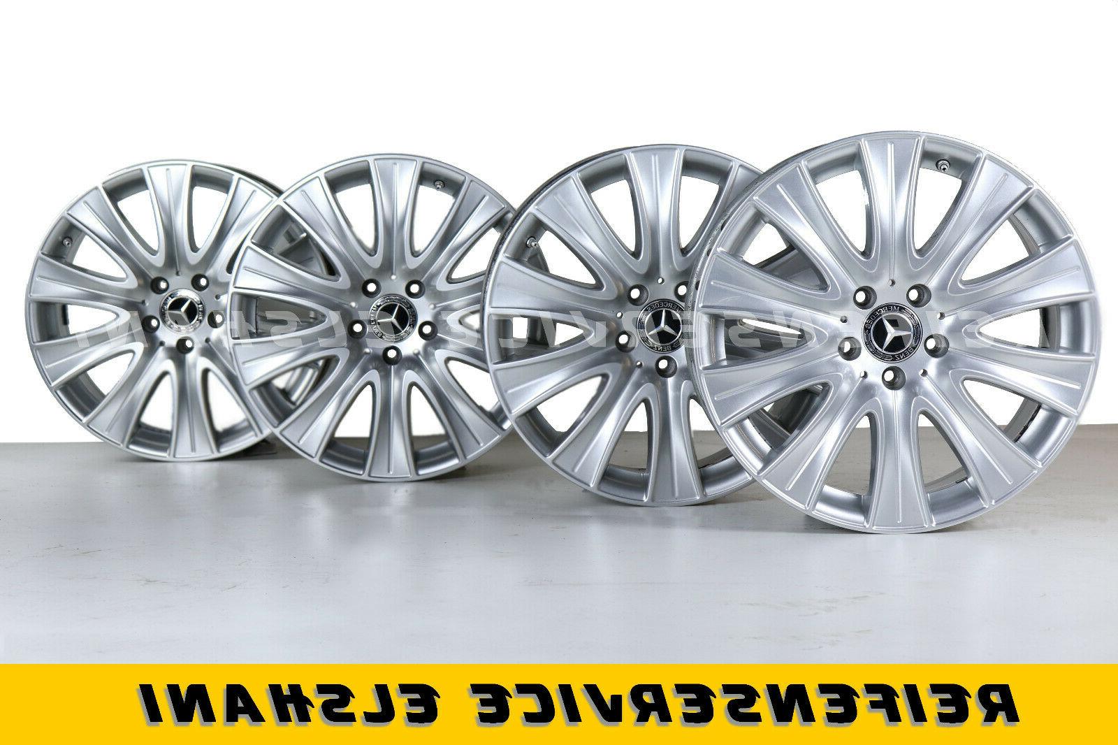 4x original mercedes jantes 8 x 18
