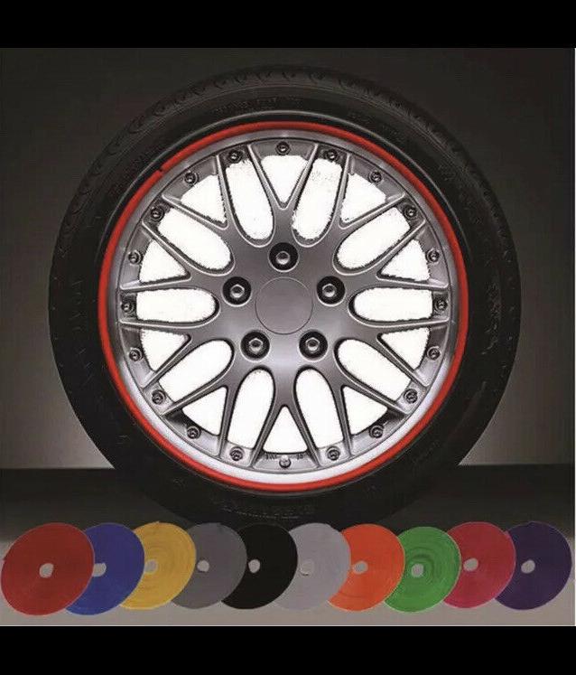 8m gris bande rouleau protection jante voiture