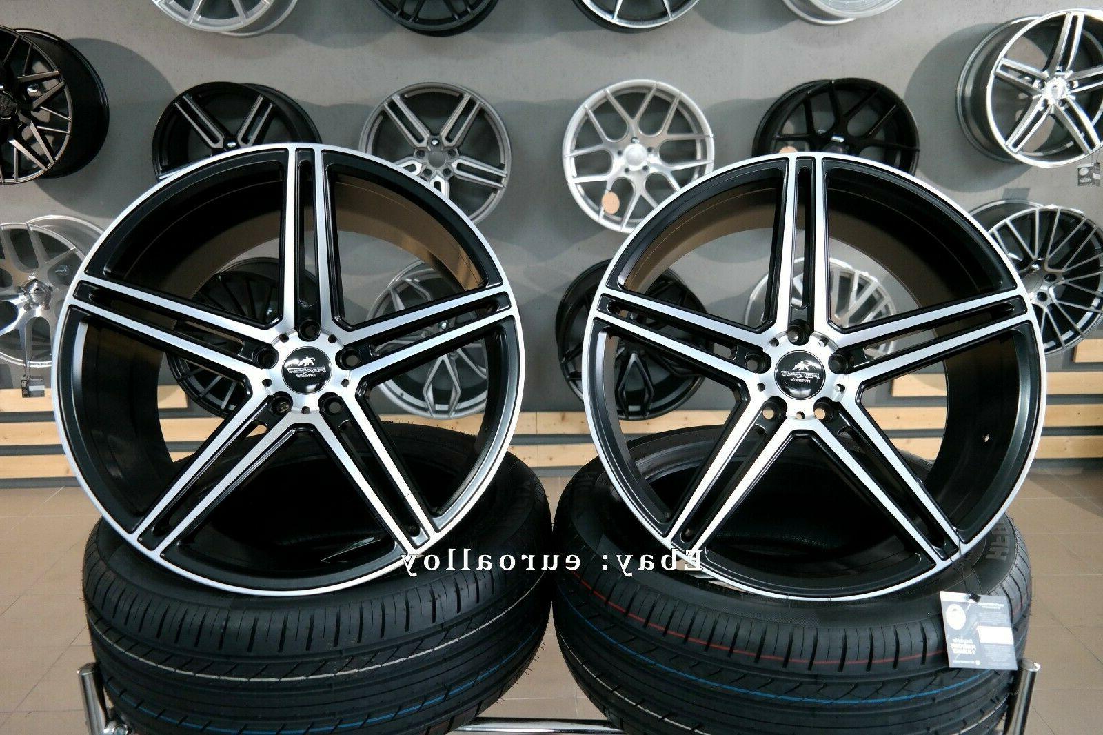 neuf 19 inch 5x120 bosan argent roues