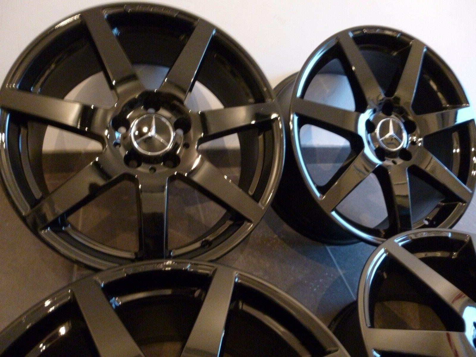 original amg jantes 18 pouces noir mercedes