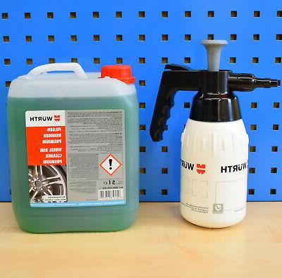 wurth nettoyant premium 5 litre aluminium jantes