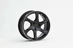 En Alliage Smart Fortwo 451 Noir Noir Mat Lot 17 Pouces