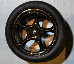 NEUF Une Roue BANDIT Compl&egrave;te Jante et Pneu ALIAS BLACK CHR